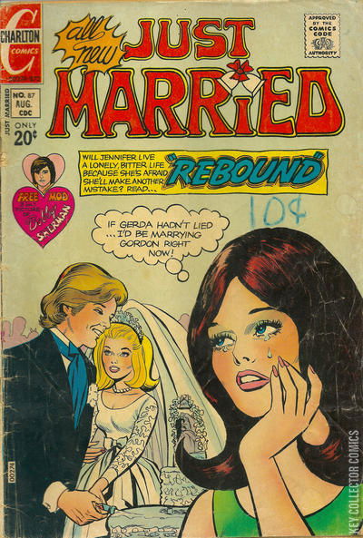 Just Married 87 Published December 1969 Key Collecto