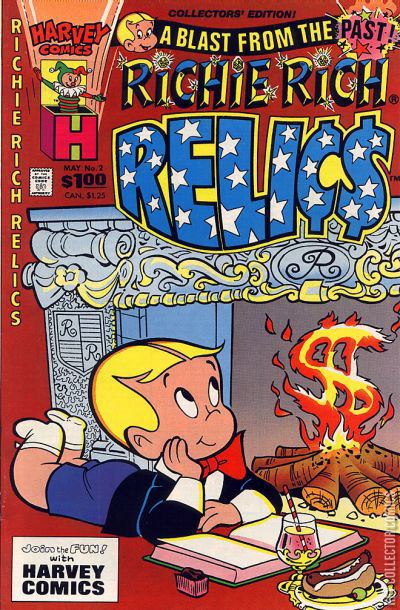 Richie Rich Relics 2 Published May 1988 Key Collecto