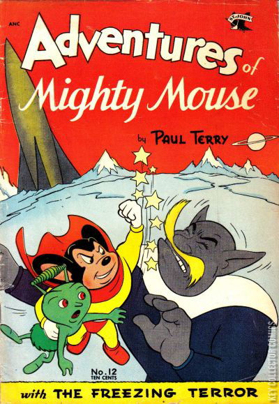 Mighty Mouse Adventures 12 Published May 1954 Key Co