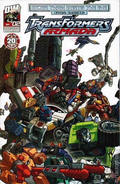 Transformers Armada More Than Meets The Eye Official Guidebook By