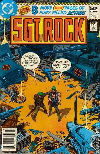 Sgt Rock Published November Key Collector