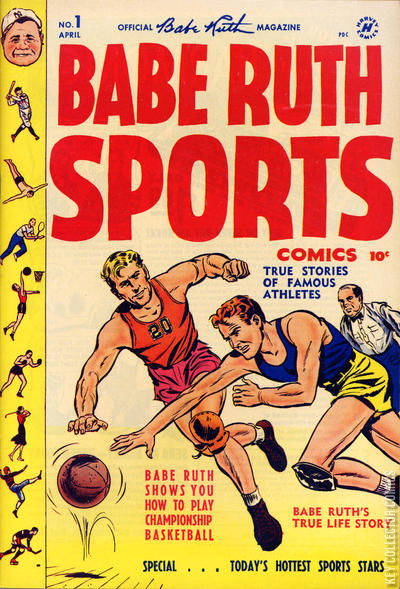 Babe Ruth Sports Comics 1 Published April 1949 Key C