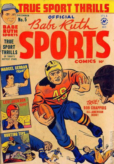 Babe Ruth Sports Comics By Harvey Key Collector Comics