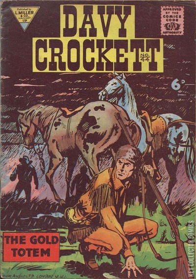 Davy Crockett 44 UK Edition Published January 1956