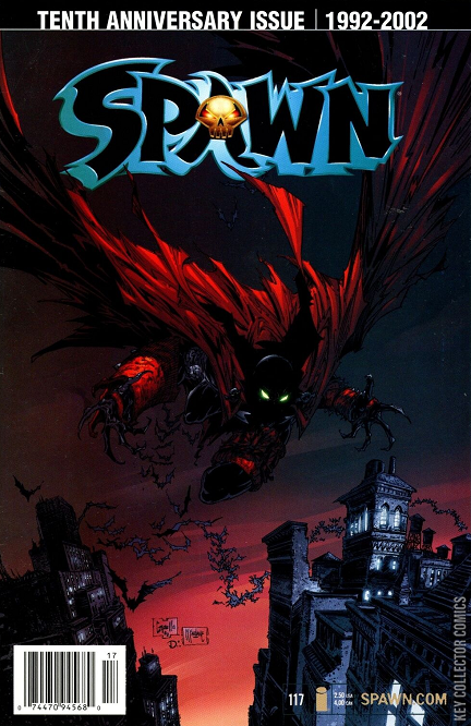 Spawn 117 Newsstand Published May 2002 Key Collecto