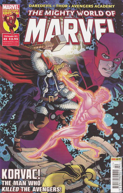 The Mighty World Of Marvel 42 Published December 2012