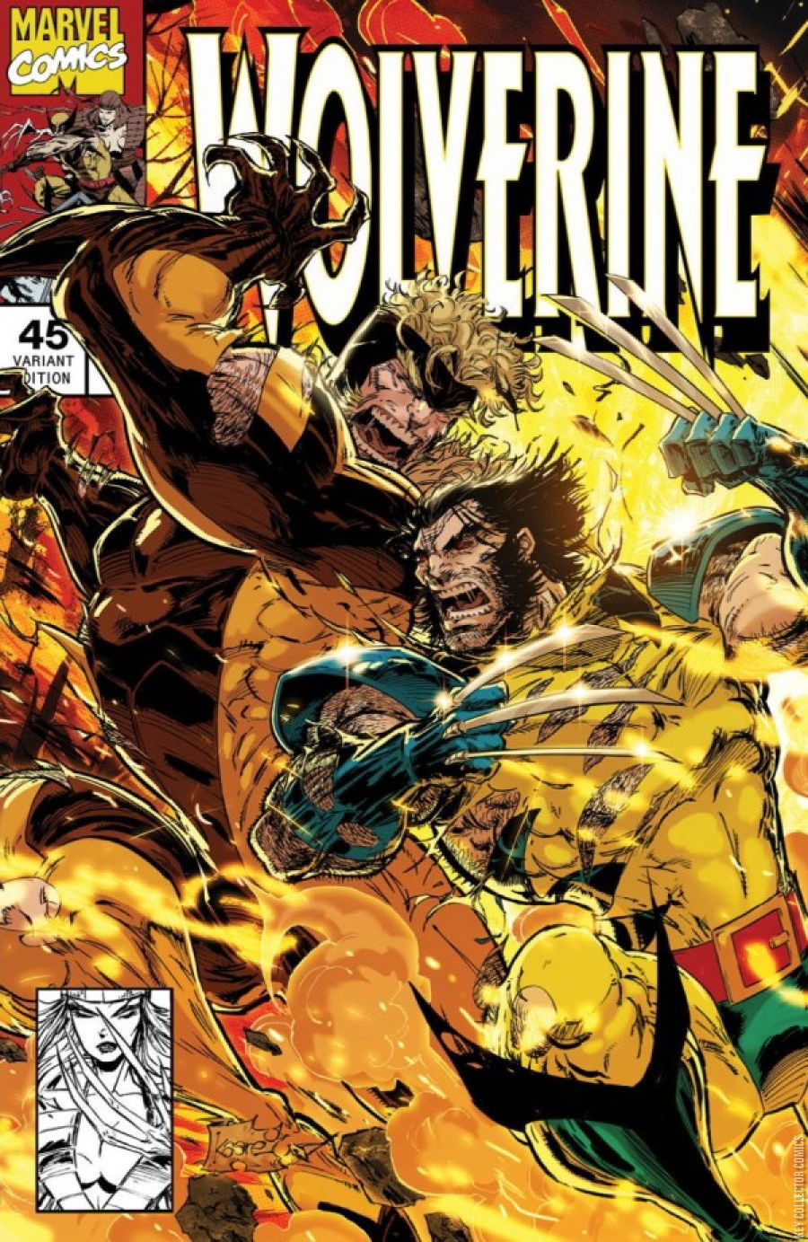 Wolverine Variant Published March Key Colle