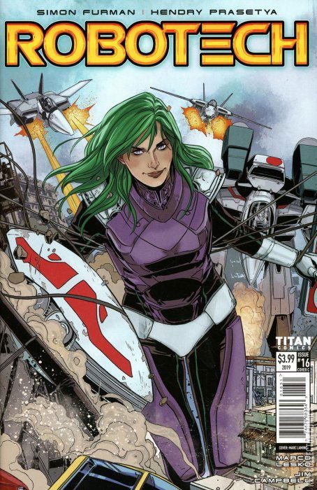 Robotech 16 Variant Published January 2019 Key Coll