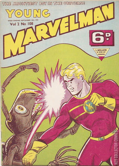 Cover art for Young Marvelman #108 