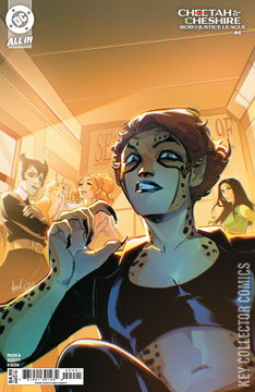 Variant Cover for Cheetah and Cheshire Rob the Justice League #4