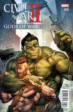Variant Cover for Civil War II: Gods of War #1