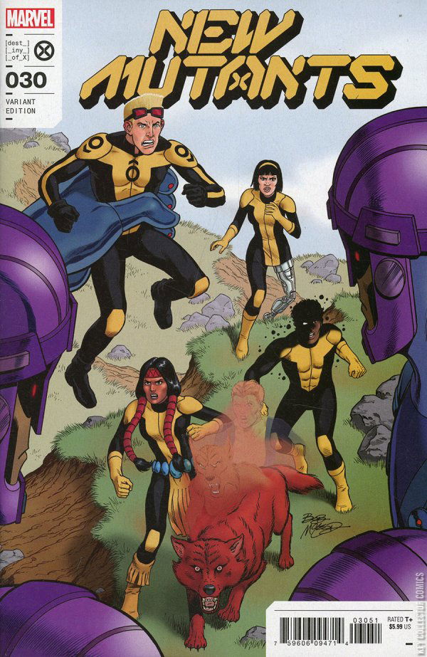 Variant Cover for New Mutants #30