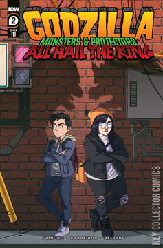Variant Cover for Godzilla: Monsters and Protectors - All Hail The King #2
