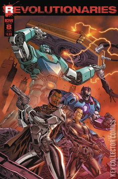 Variant Cover for Revolutionaries #8