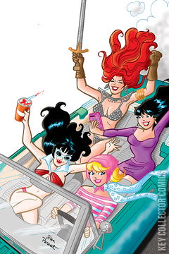 Variant Cover for Red Sonja and Vampirella Meet Betty and Veronica #4