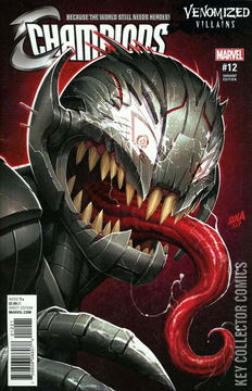 Variant Cover for Champions #12