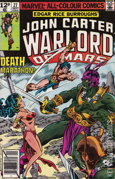 Variant Cover for John Carter Warlord of Mars #27