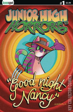 Variant Cover for Junior High Horrors Strangest Thingees Forever #1
