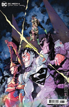 Variant Cover for DC: Mech #6