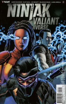 Variant Cover for Ninjak vs. the Valiant Universe #2