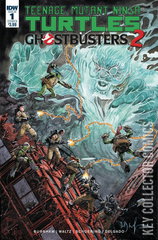 Variant Cover for Teenage Mutant Ninja Turtles / Ghostbusters 2 #1