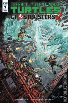 Variant Cover for Teenage Mutant Ninja Turtles / Ghostbusters 2 #1