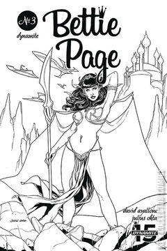 Variant Cover for Bettie Page: Unbound #3