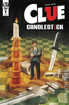 Variant Cover for Clue: Candlestick #1