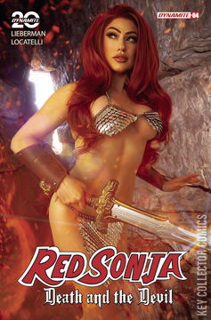 Variant Cover for Red Sonja: Death and the Devil #4