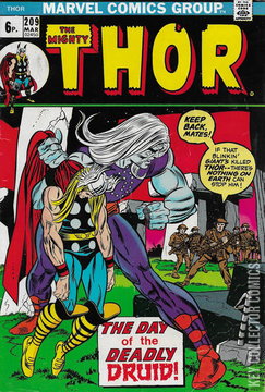 Variant Cover for Thor #209