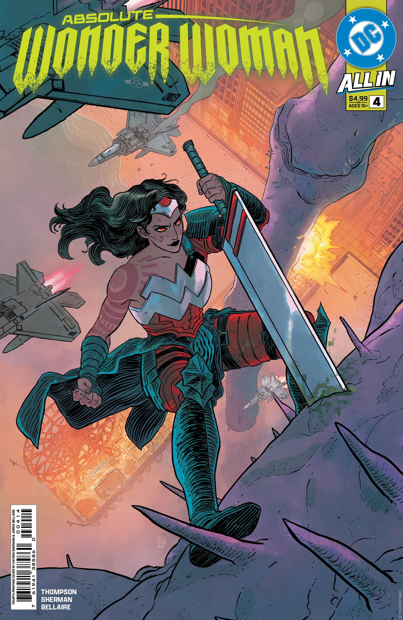 Absolute Wonder Woman #4 4th Print Published March 202