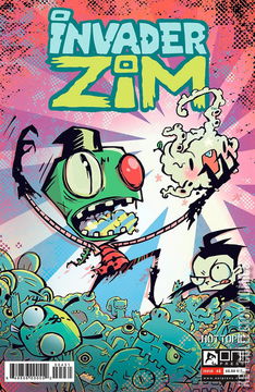 Variant Cover for Invader Zim #4
