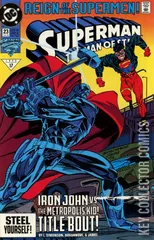 Cover for Superman: The Man of Steel #23