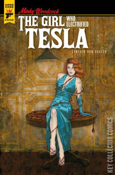 Variant Cover for Minky Woodcock: The Girl Who Electrified Tesla #1