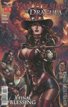 Variant Cover for Van Helsing vs. Dracula #5