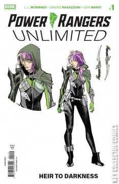 Variant Cover for Power Rangers Unlimited: Heir to Darkness #1