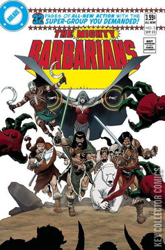 Variant Cover for Mighty Barbarians #6