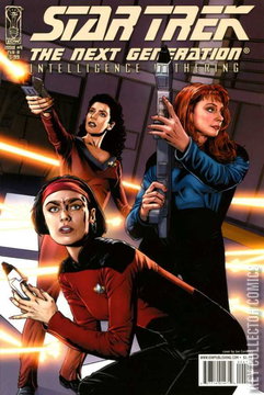 Variant Cover for Star Trek: The Next Generation - Intelligence Gathering #4