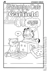 Variant Cover for Grumpy Cat / Garfield #1