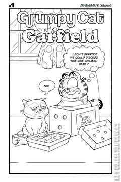 Variant Cover for Grumpy Cat / Garfield #1