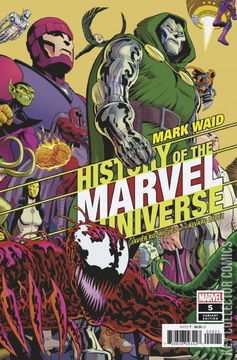 Variant Cover for History of the Marvel Universe #5
