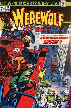 Variant Cover for Werewolf By Night #21
