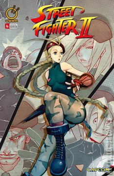Variant Cover for Street Fighter II #4