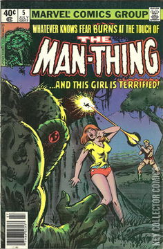 Variant Cover for Man-Thing #5