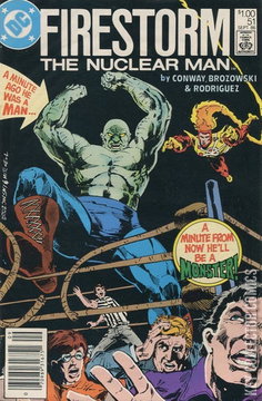 Variant Cover for Firestorm the Nuclear Man #51