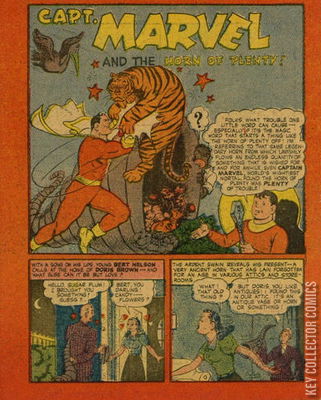 Capt. Marvel & the Horn of Plenty! [Fawcett Miniature]