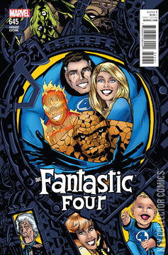 Variant Cover for Fantastic Four #645