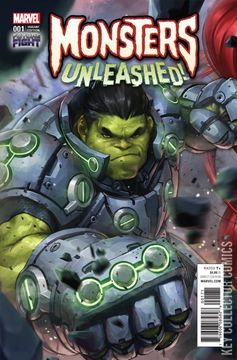 Variant Cover for Monsters Unleashed #1