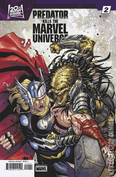 Variant Cover for Predator Kills the Marvel Universe #2