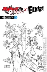 Variant Cover for Harley Quinn x Elvira #2